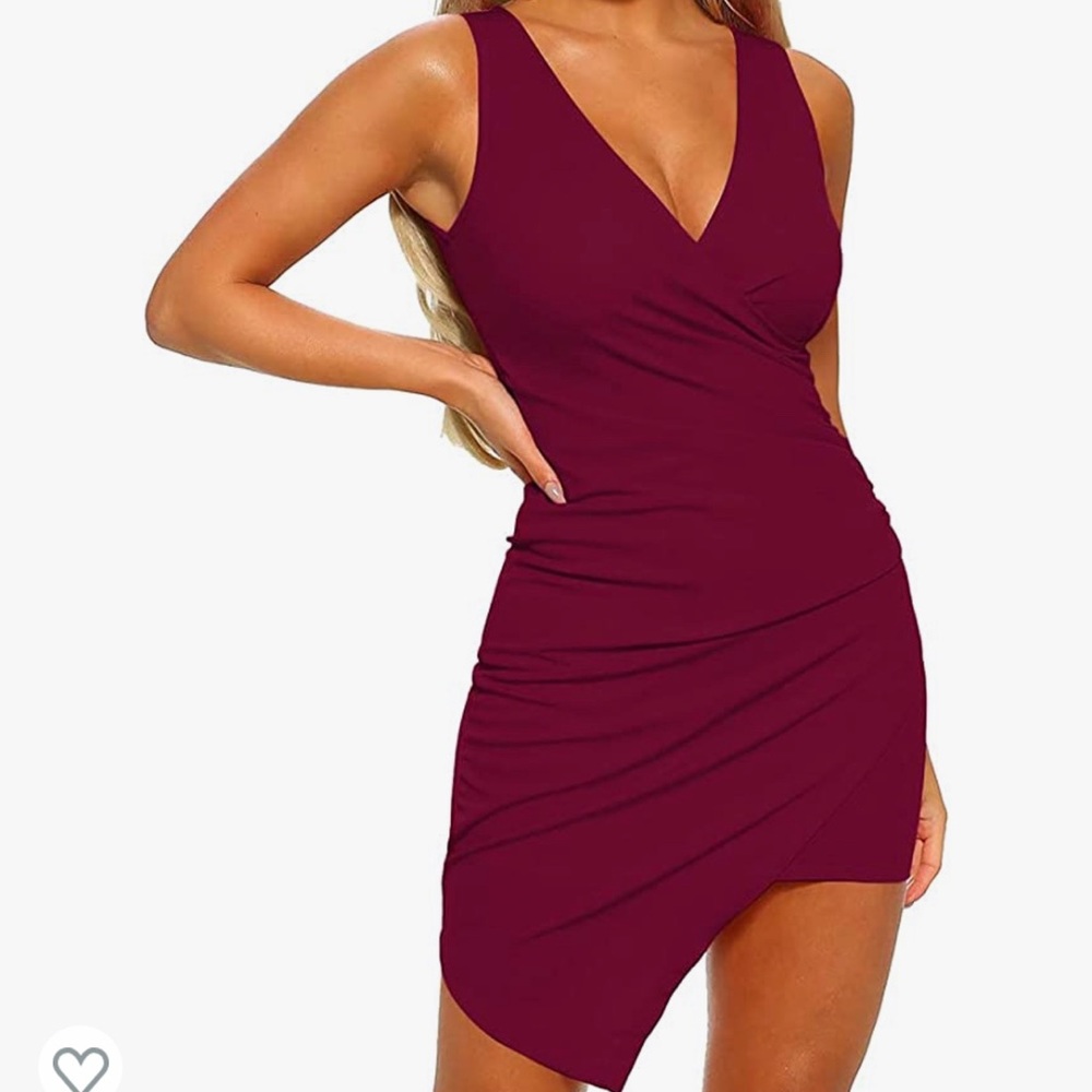 Sleeveless Ruched Cocktail Party Dresses Bodycon Club Dress